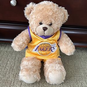 Build a Bear Lakers bear
